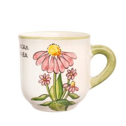 Bíbor Kasvirág  kávés bögre Echinacea Purpurea 