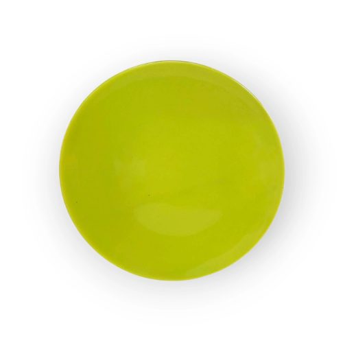 Reggelizős tányér neon zöld