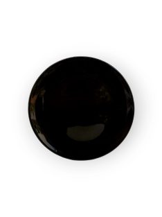 Reggelizős tányér fekete