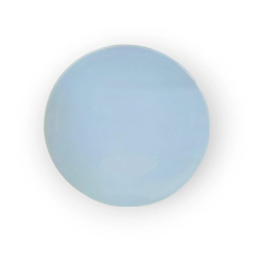 Reggelizős tányér pasztel kék